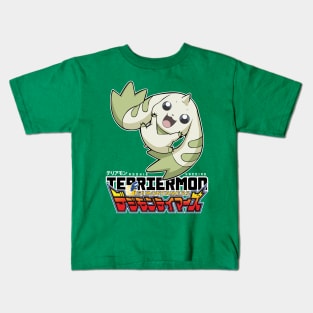 digimon tamers terriermon Kids T-Shirt